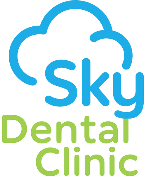 sky dent clinic logo